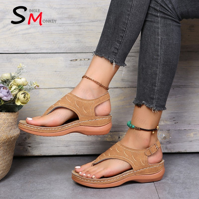 Martina - Les meilleures sandales en cuir à la mode pour l'été